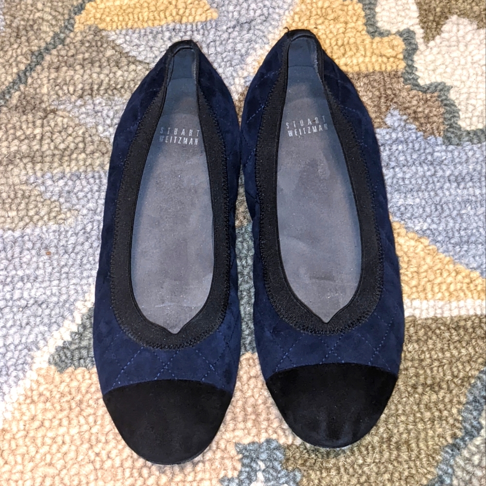 Stuart Weitzman Giveable Quilted Flats